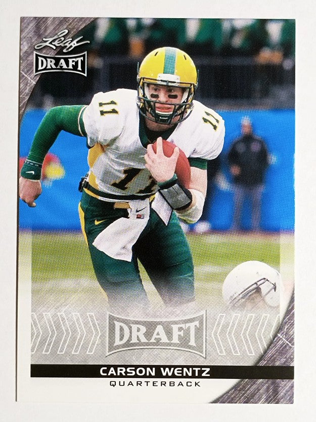 2016 Leaf Draft #12 Carson Wentz