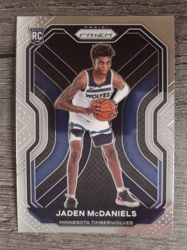 2020-21 Panini Prizm #277 Jaden McDaniels RC