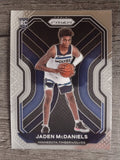 2020-21 Panini Prizm #277 Jaden McDaniels RC