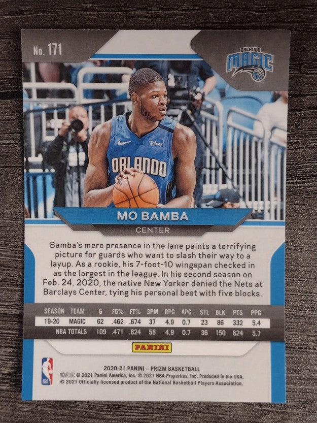 2020-21 Panini Prizm #171 Mo Bamba