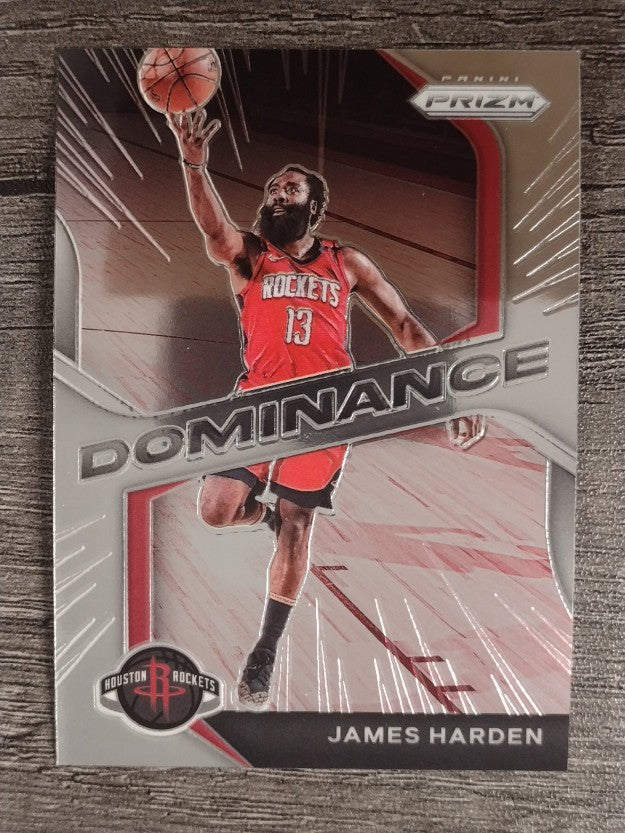 2020-21 Panini Prizm Dominance #8 James Harden