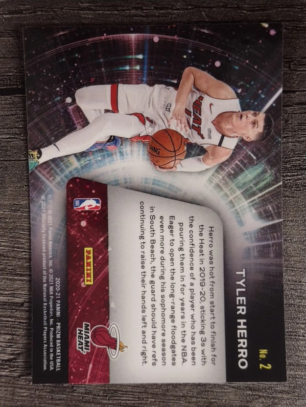 2020-21 Panini Prizm Sophomore Stars #2 Tyler Herro