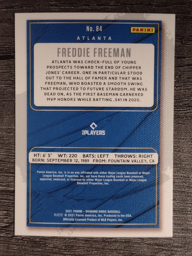 2021 Diamond Kings #84 Freddie Freeman