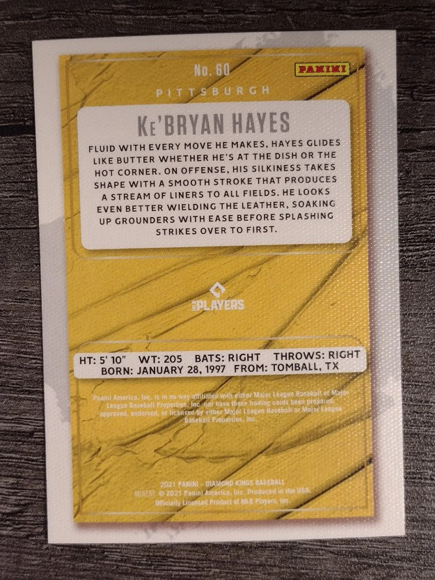 2021 Diamond Kings #60 Ke'Bryan Hayes RC