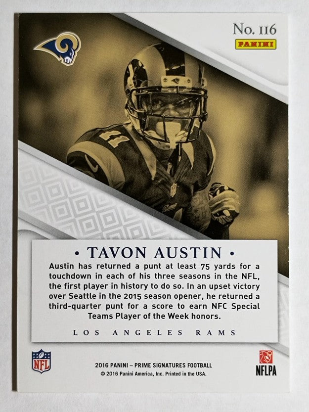 2016 Prime Signatures #116 Tavon Austin