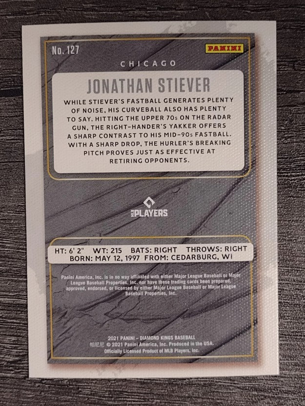 2021 Diamond Kings #127 Jonathan Stiever SP RC