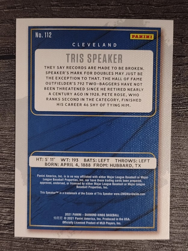 2021 Diamond Kings #112 Tris Speaker SP