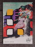 2021 Diamond Kings DK Quad Materials #22 Ramon Laureano