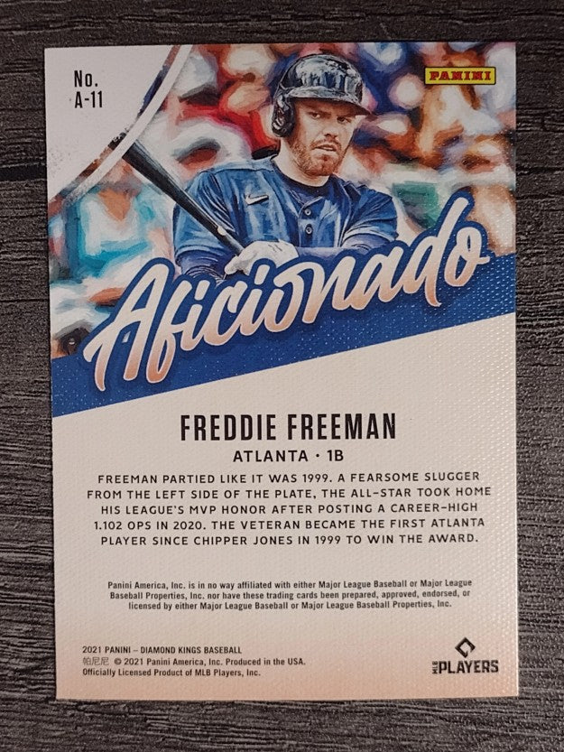 2021 Diamond Kings Aficionado #11 Freddie Freeman