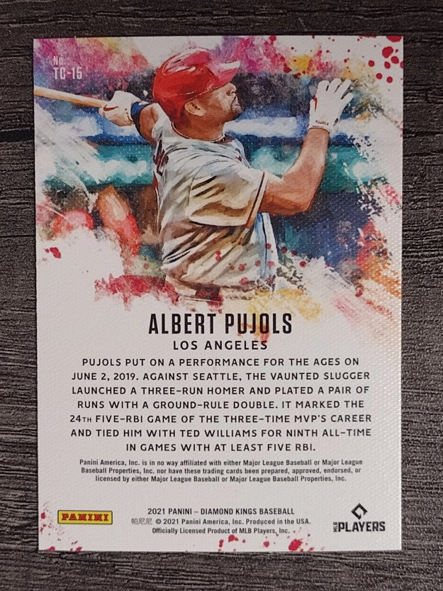 2021 Diamond Kings The Club #15 Albert Pujols