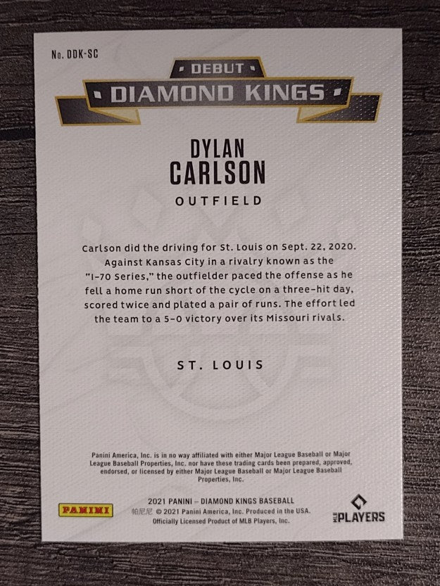 2021 Diamond Kings Debut Diamond Kings #26 Dylan Carlson