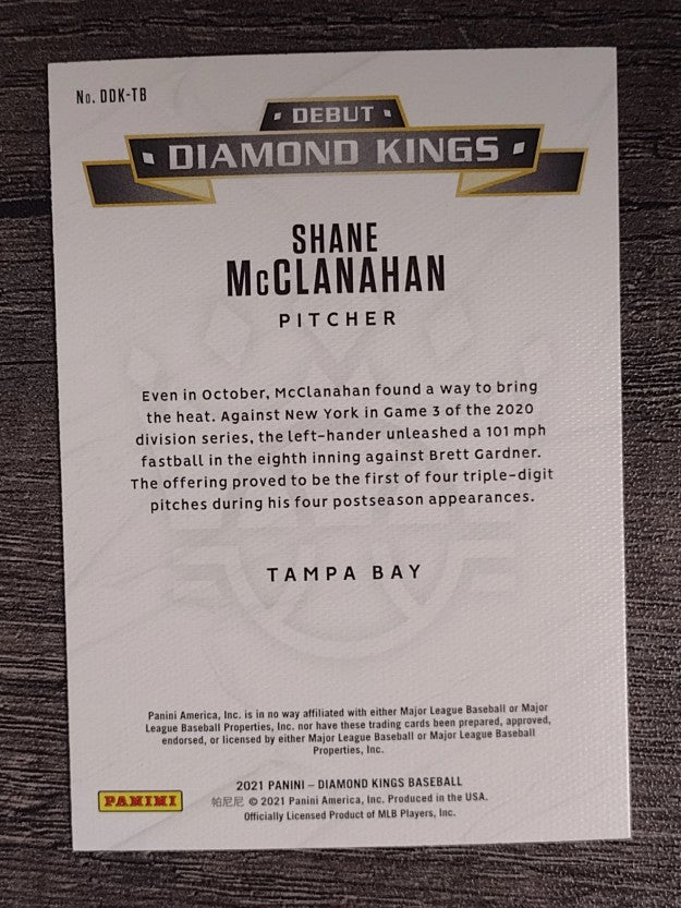 2021 Diamond Kings Debut Diamond Kings #27 Shane McClanahan
