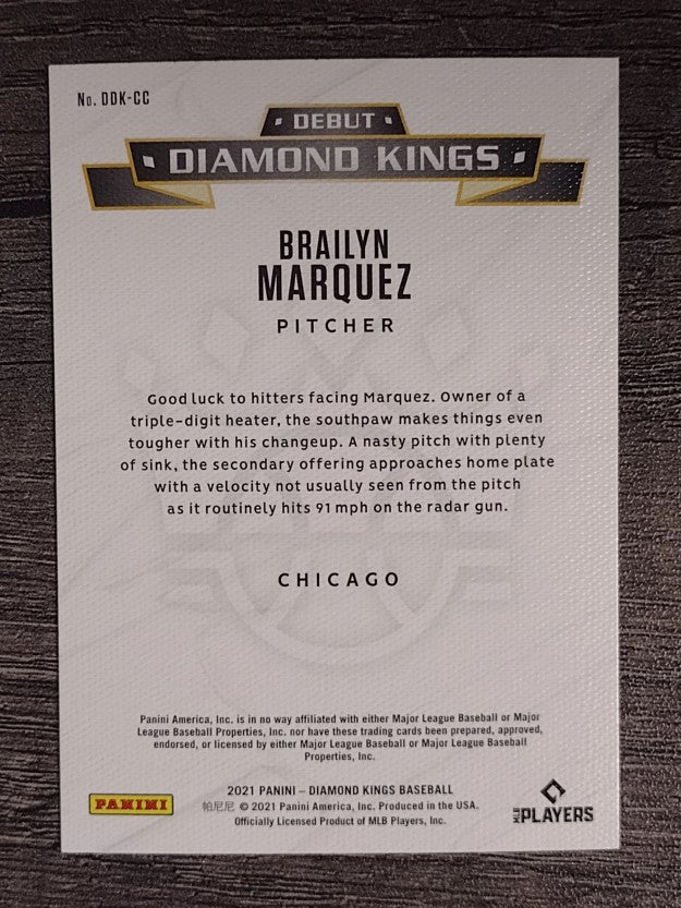 2021 Diamond Kings Debut Diamond Kings #5 Brailyn Marquez