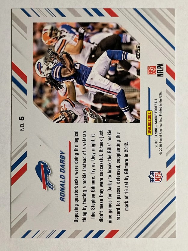2016 Score No Fly Zone #5 Ronald Darby