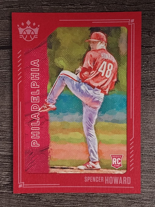 2021 Diamond Kings Red Frame #59 Spencer Howard