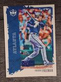 2021 Diamond Kings Artist Proof Blue #84 Freddie Freeman