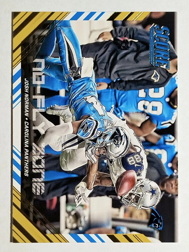 2016 Score No Fly Zone Gold #4 Josh Norman