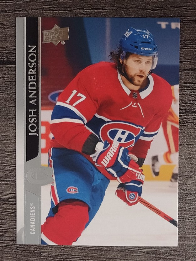 2020-21 Upper Deck #572 Josh Anderson