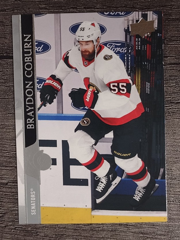 2020-21 Upper Deck #597 Braydon Coburn