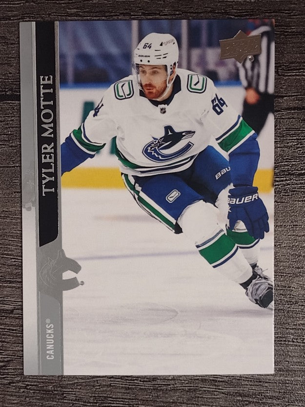 2020-21 Upper Deck #636 Tyler Motte