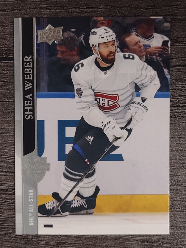 2020-21 Upper Deck #698 Shea Weber AS