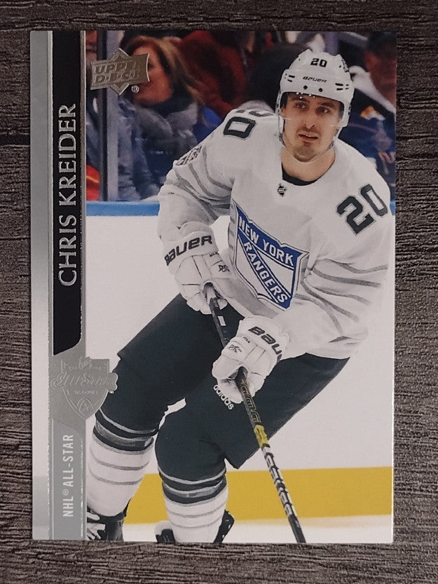 2020-21 Upper Deck #673 Chris Kreider AS