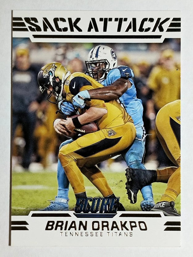 2016 Score Sack Attack #10 Brian Orakpo