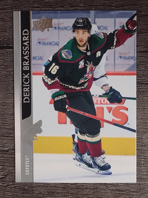 2020-21 Upper Deck #505 Derick Brassard