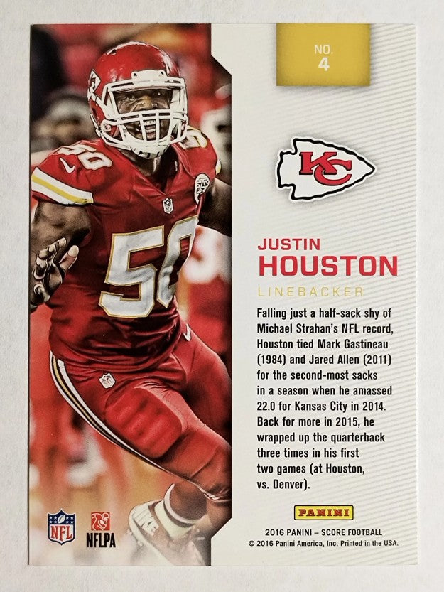 2016 Score Sack Attack #4 Justin Houston