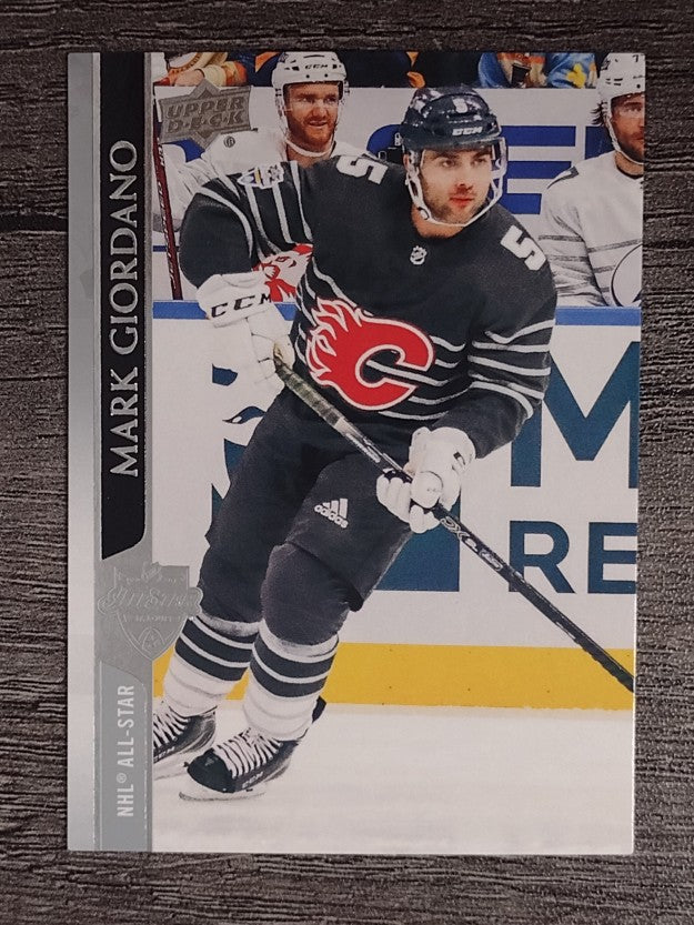 2020-21 Upper Deck #678 Mark Giordano AS