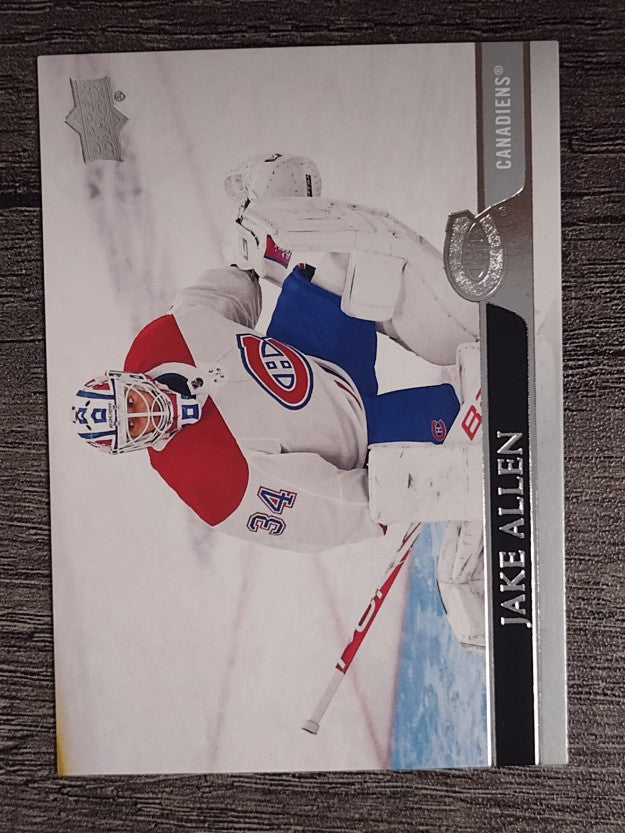 2020-21 Upper Deck #571 Jake Allen