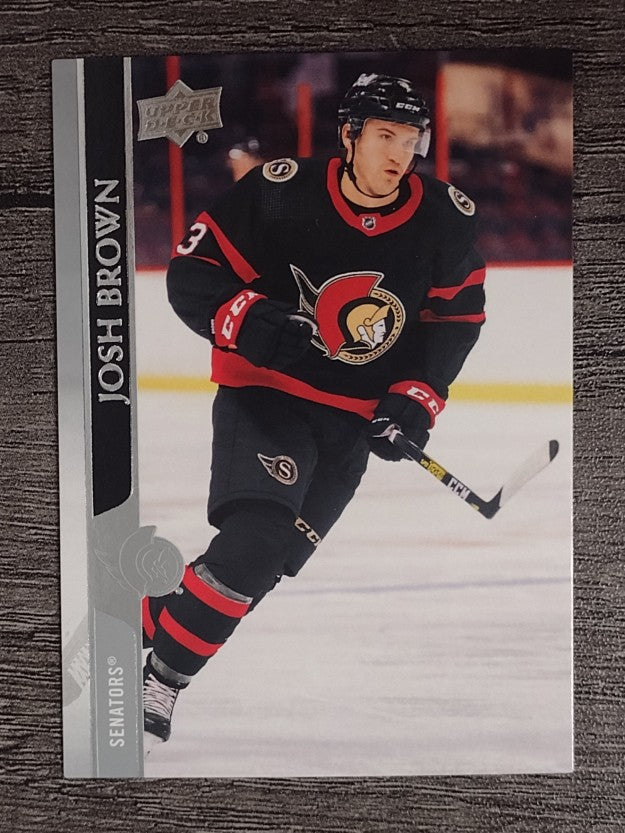 2020-21 Upper Deck #596 Josh Brown
