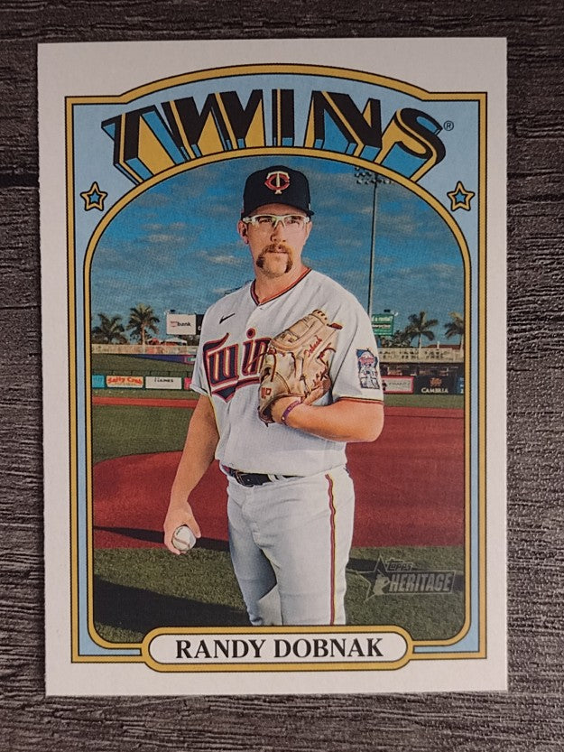 2021 Topps Heritage #334 Randy Dobnak