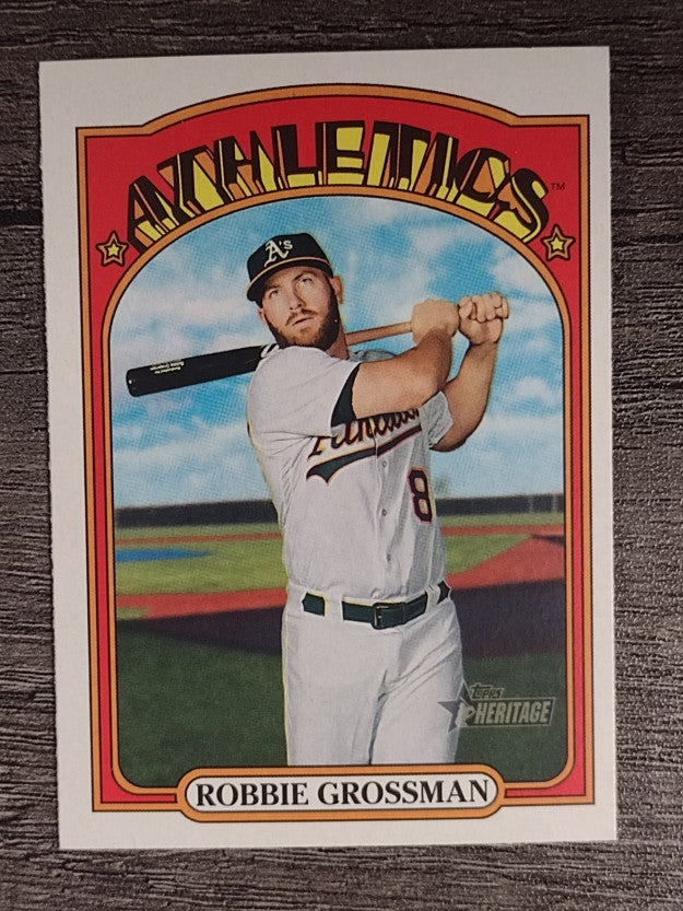 2021 Topps Heritage #231 Robbie Grossman