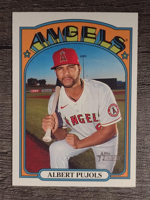 2021 Topps Heritage #189 Albert Pujols