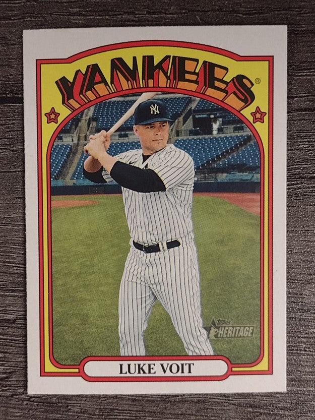 2021 Topps Heritage #274 Luke Voit