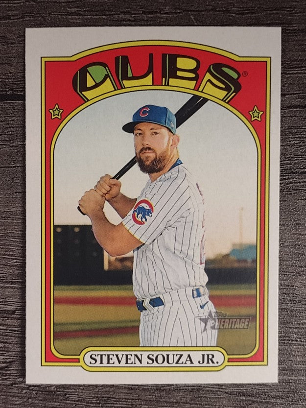 2021 Topps Heritage #323 Steven Souza Jr.