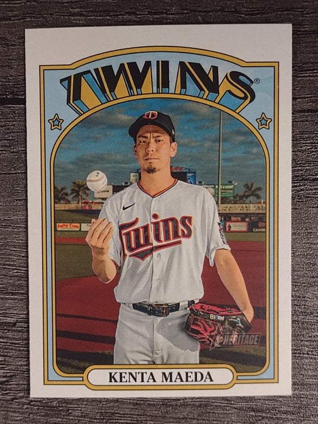 2021 Topps Heritage #204 Kenta Maeda