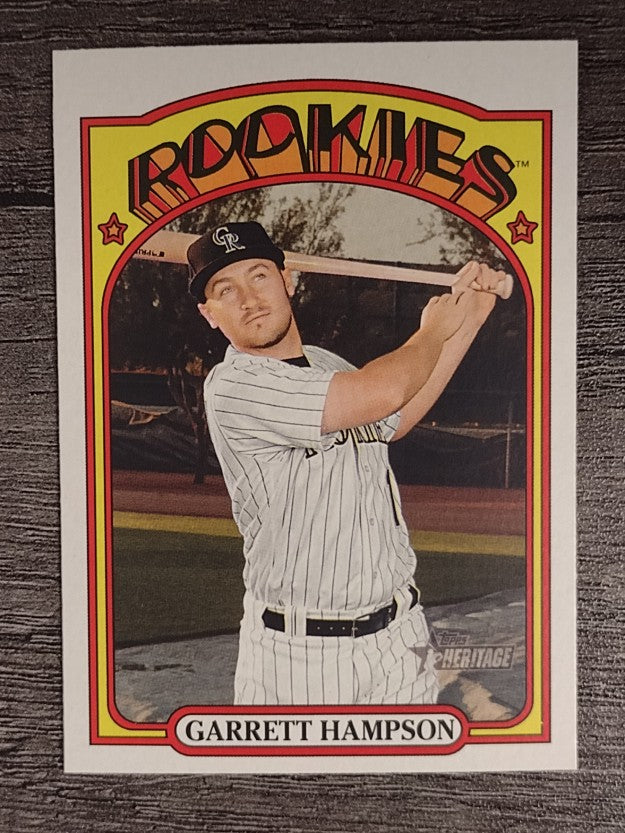 2021 Topps Heritage #221 Garrett Hampson
