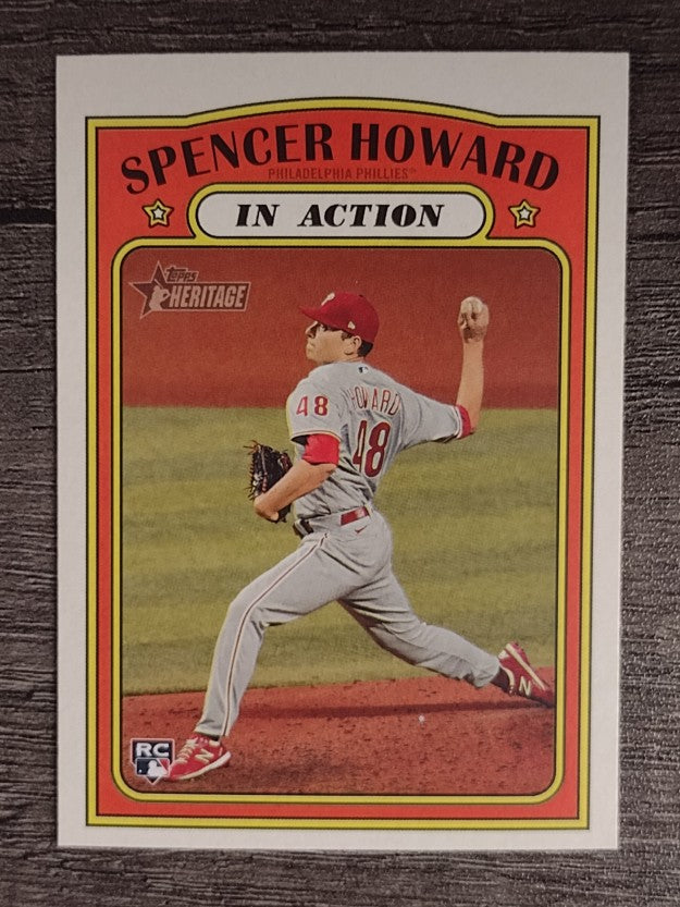2021 Topps Heritage #106 Spencer Howard IA
