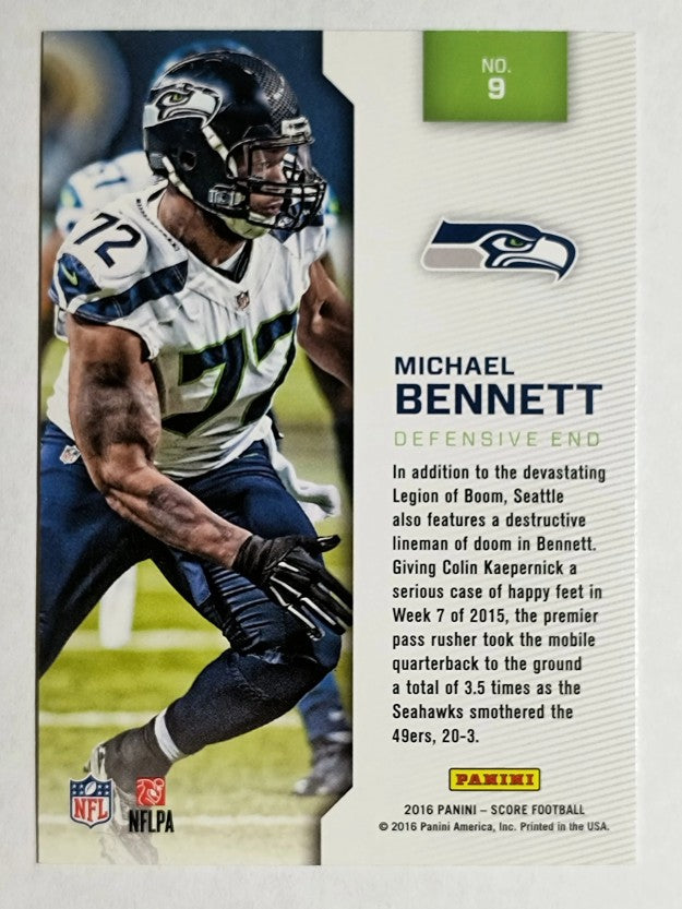 2016 Score Sack Attack #9 Michael Bennett