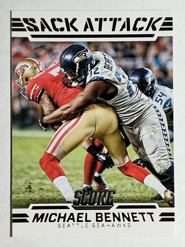 2016 Score Sack Attack #9 Michael Bennett