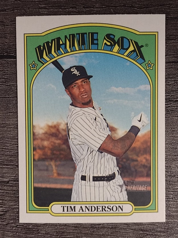 2021 Topps Heritage #243 Tim Anderson