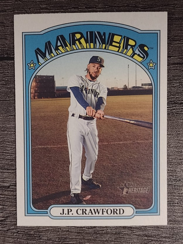 2021 Topps Heritage #215 J.P. Crawford