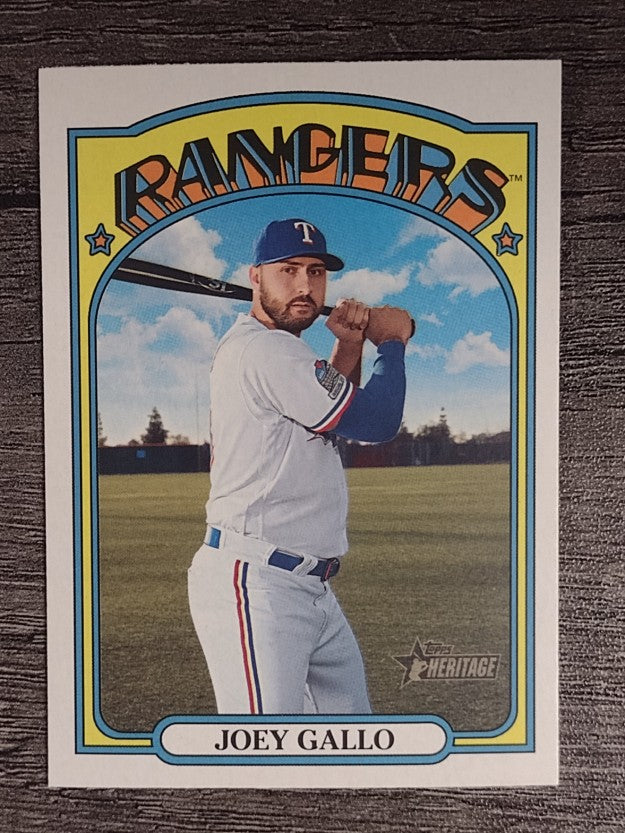 2021 Topps Heritage #179 Joey Gallo