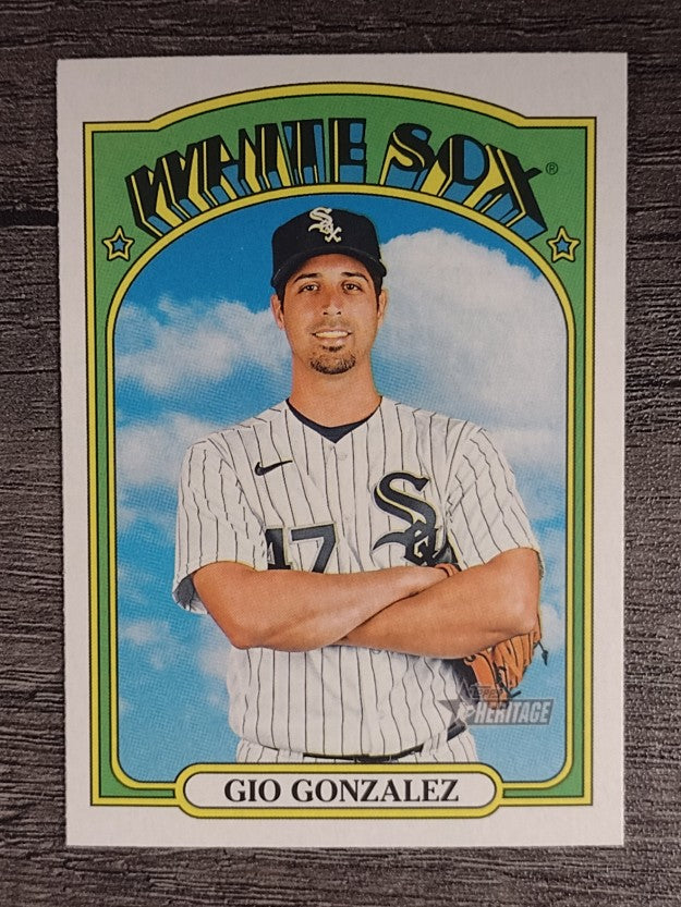 2021 Topps Heritage #280 Gio Gonzalez