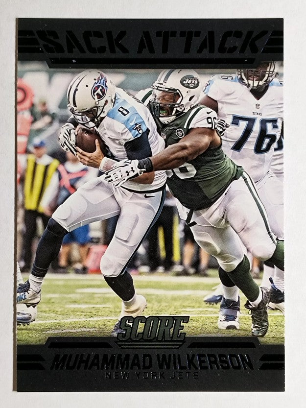 2016 Score Sack Attack Black #6 Muhammad Wilkerson
