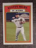 2021 Topps Heritage #178 Keston Hiura IA
