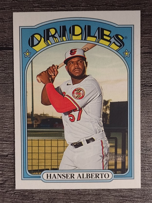 2021 Topps Heritage #127 Hanser Alberto