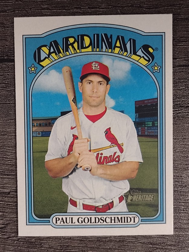 2021 Topps Heritage #103 Paul Goldschmidt